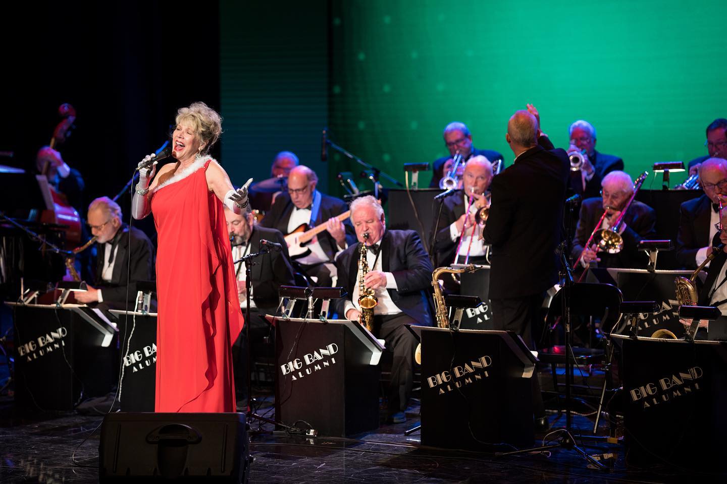From the Big Band Holiday show.