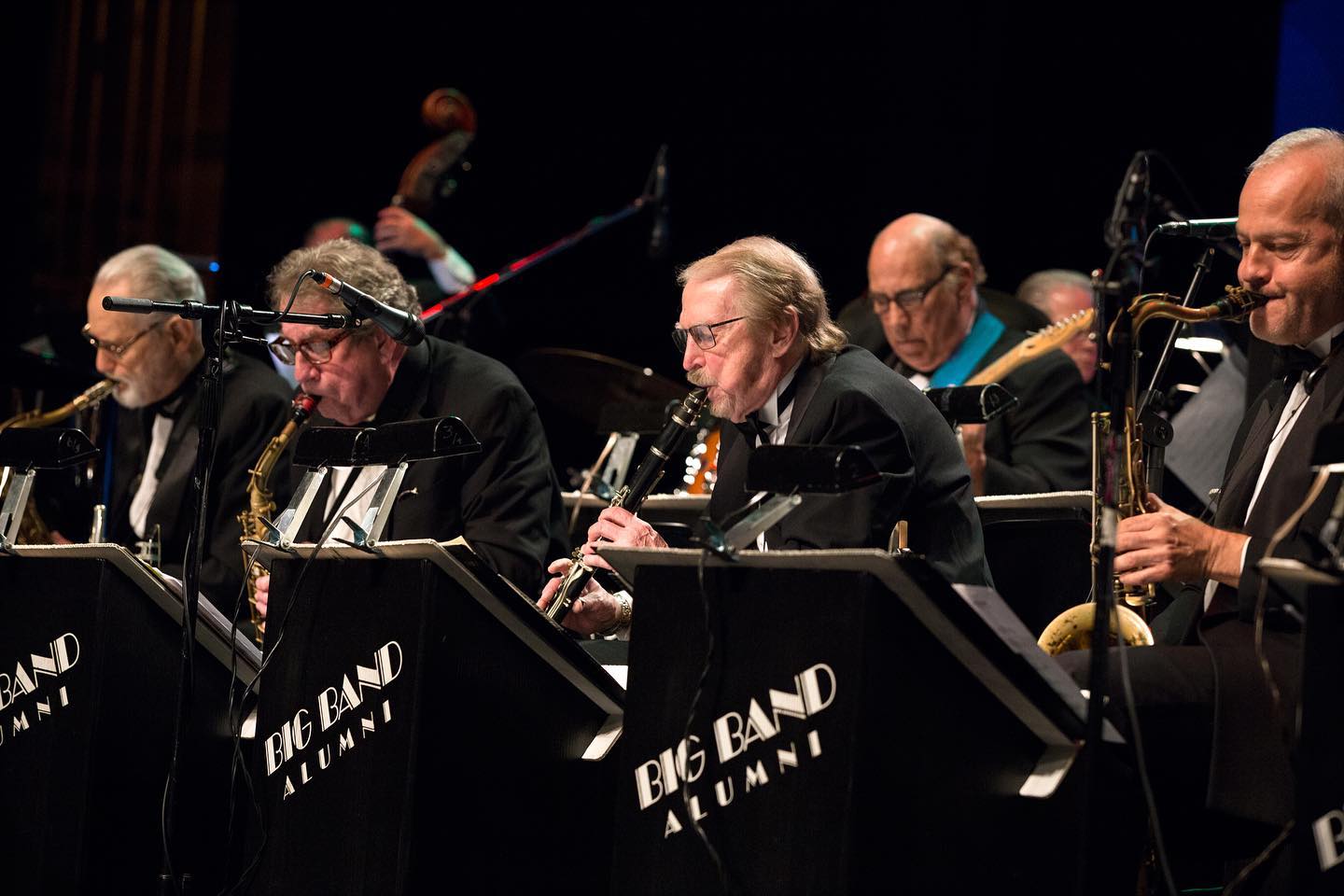 The Big Band Alumni is off for the remainder of January and will be back in Canoga Park on February 1st. 

Photo taken at the El Portal Theater.