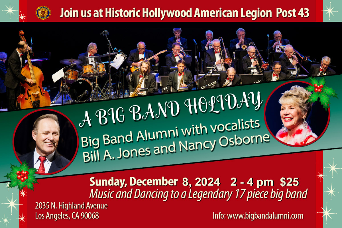 A Big Band Hollywood Big Band Alumni American Legion Post 43 Hollywood 2024