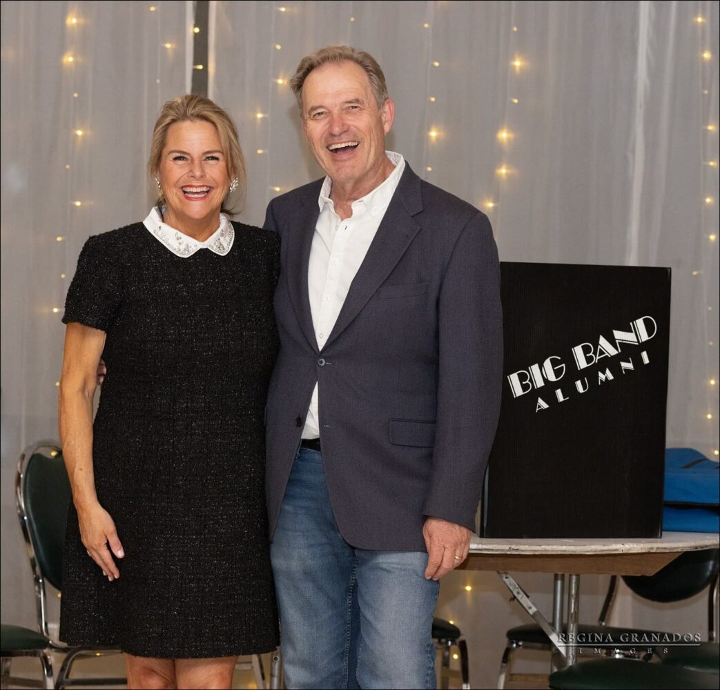 Lisa Donahey, Bill A. jones, vocalists Tuesday morning Big Band Alumni rehearsal/dance, March 25, 2025